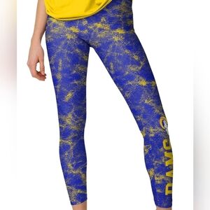 FOCO NFL Womens NFL Los Angeles Rams Cloud Leggings Size Large